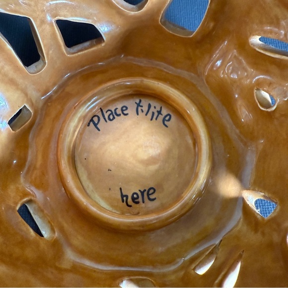 Blue Sky by Clayworks tea light candle holder - Picture 6 of 9